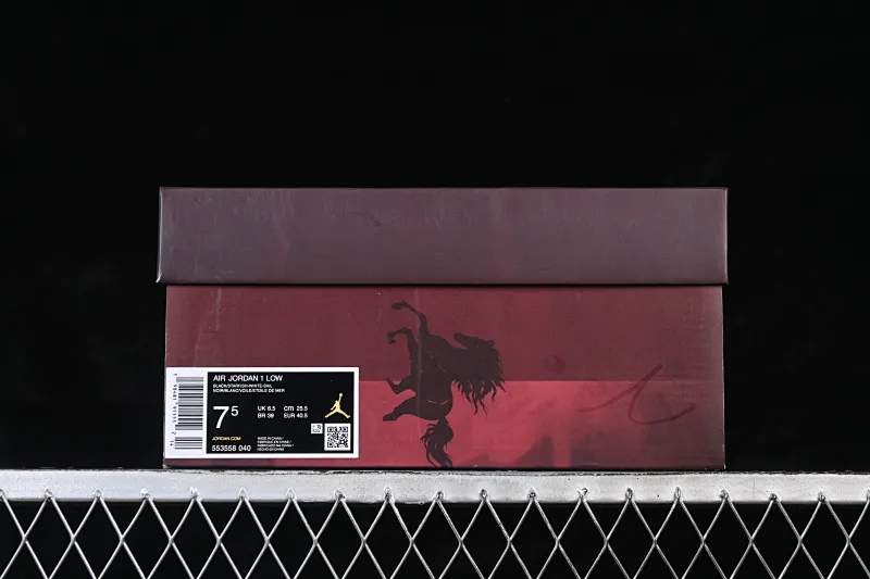 All Categories Air Jordan Jordan Series Basketball Shoes Air Jordan 1 Low Air Jordan 1 Low AJ1 Joe 1 Year of the Horse Limited Low-State Cultural Casual Shoes 553558-040